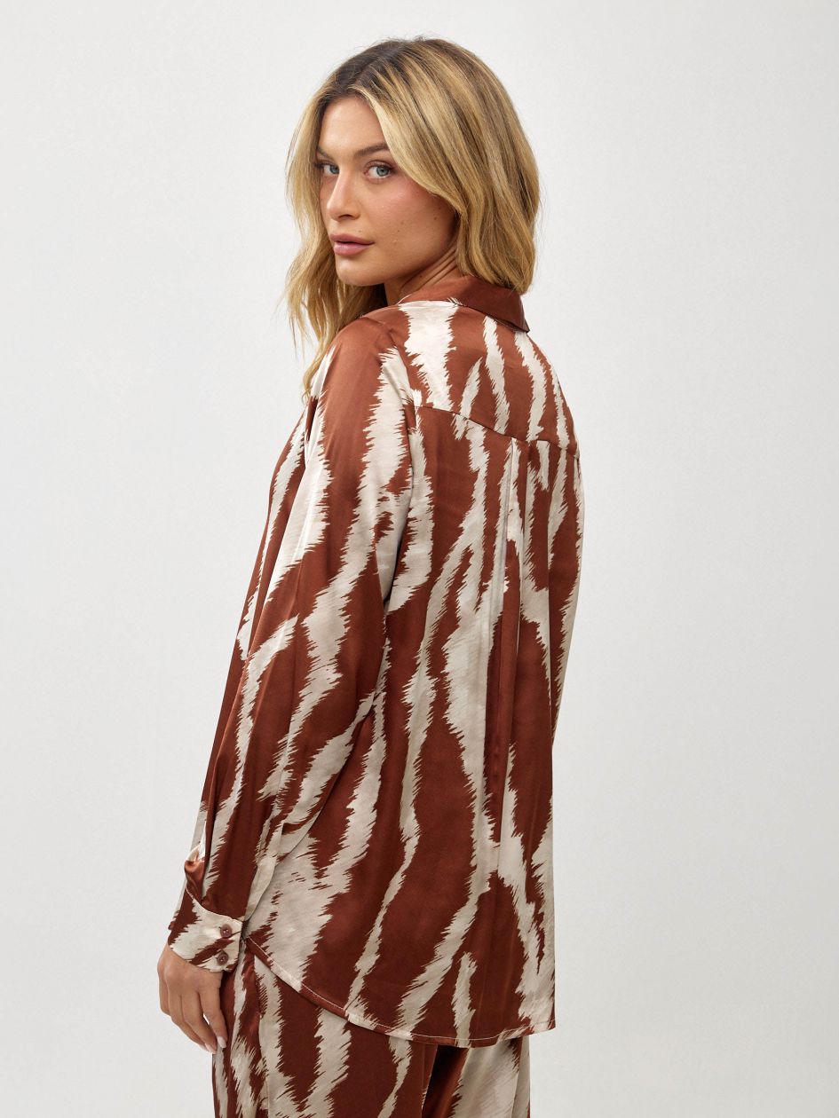 חולצה סטן מודפס