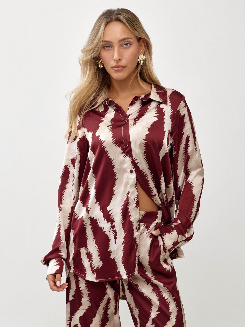 חולצה סטן מודפס