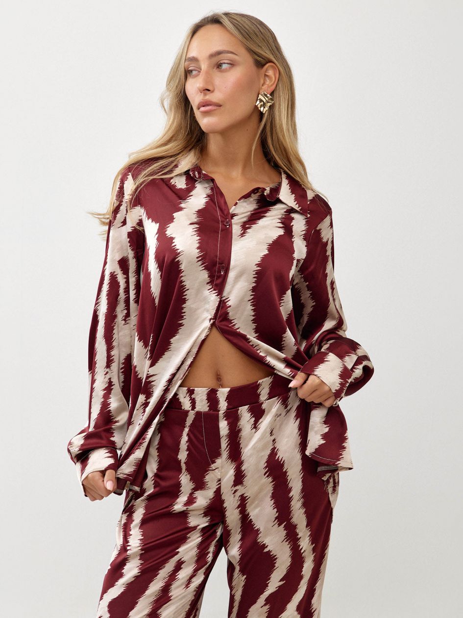 חולצה סטן מודפס