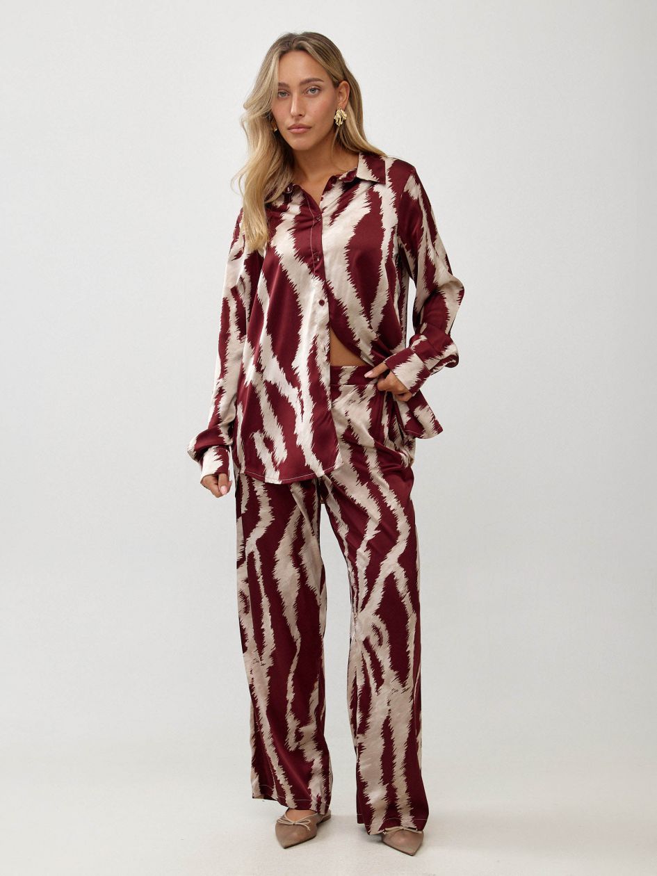 חולצה סטן מודפס