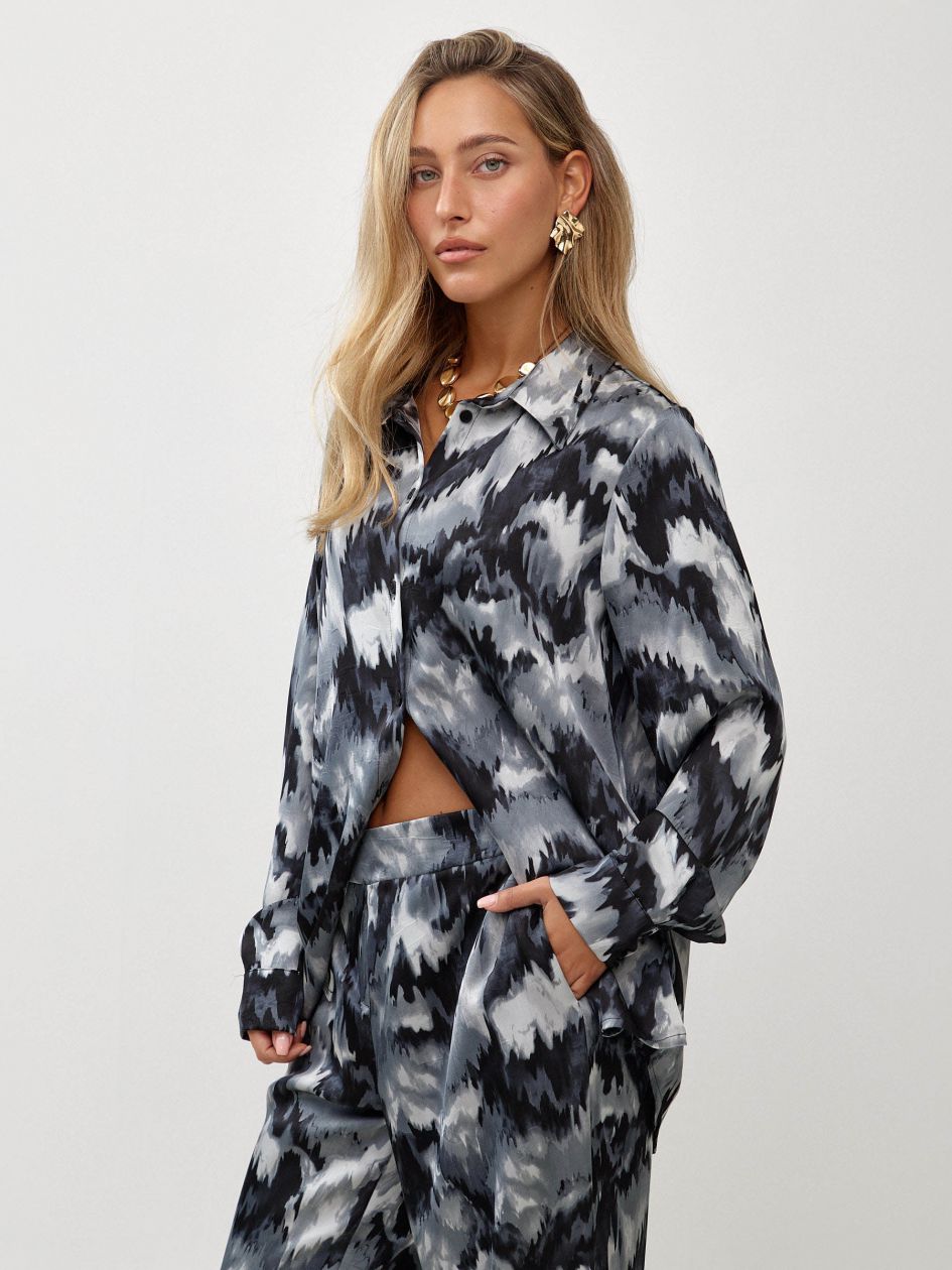 חולצה סטן מודפס