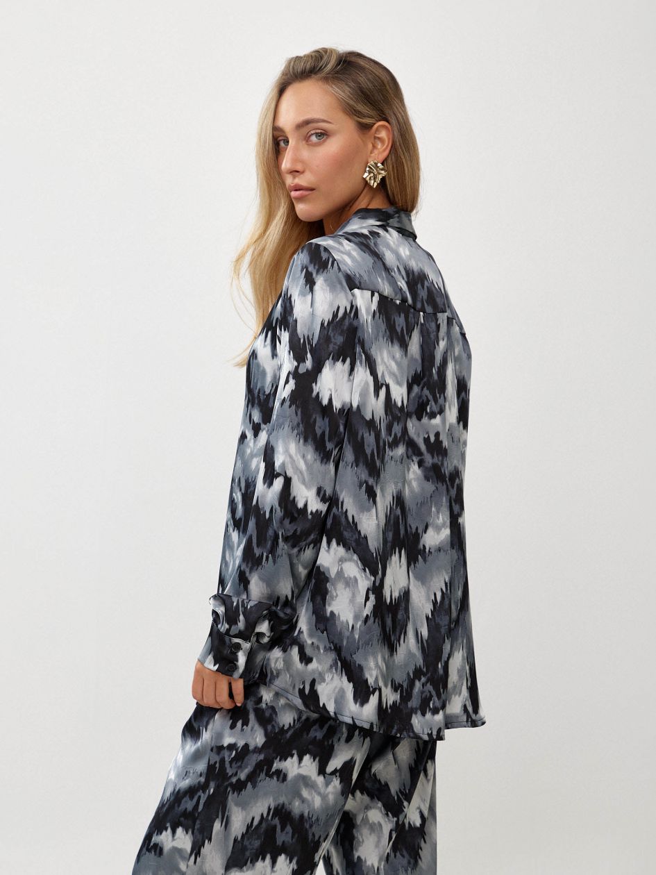 חולצה סטן מודפס