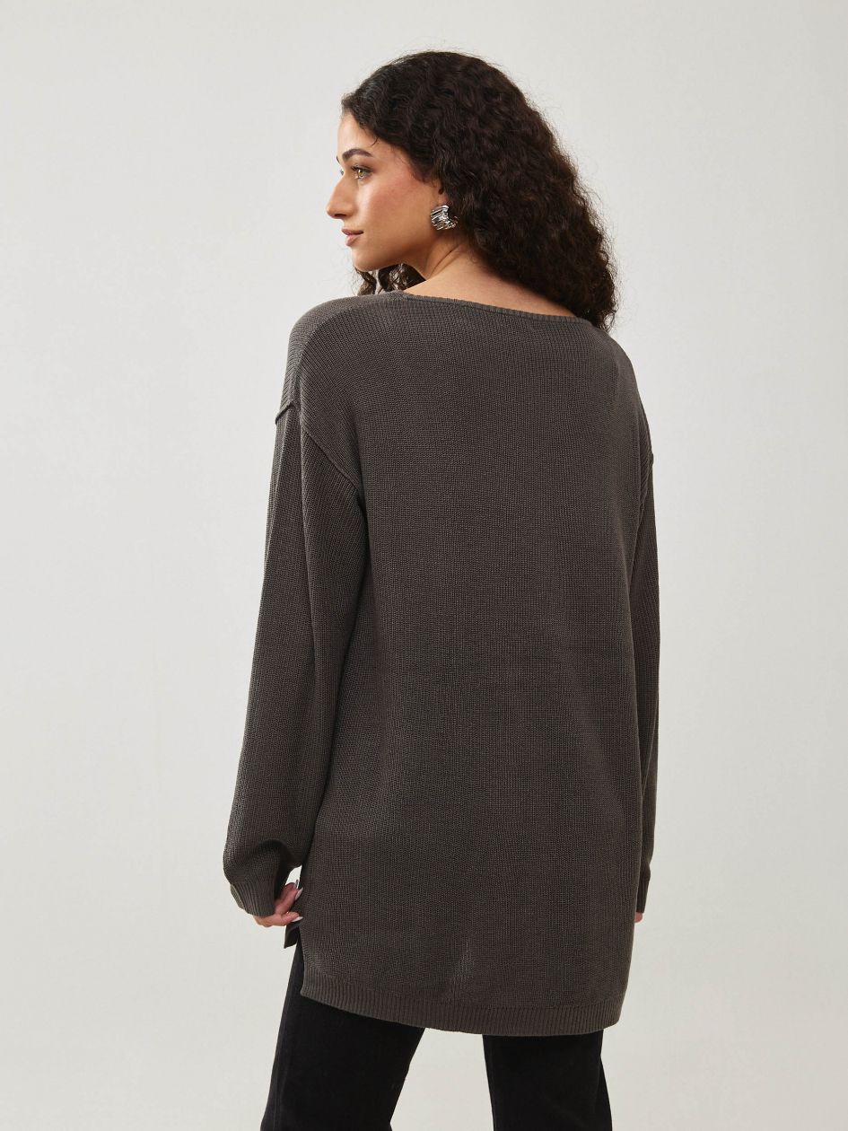 סריג כיס כפתורי