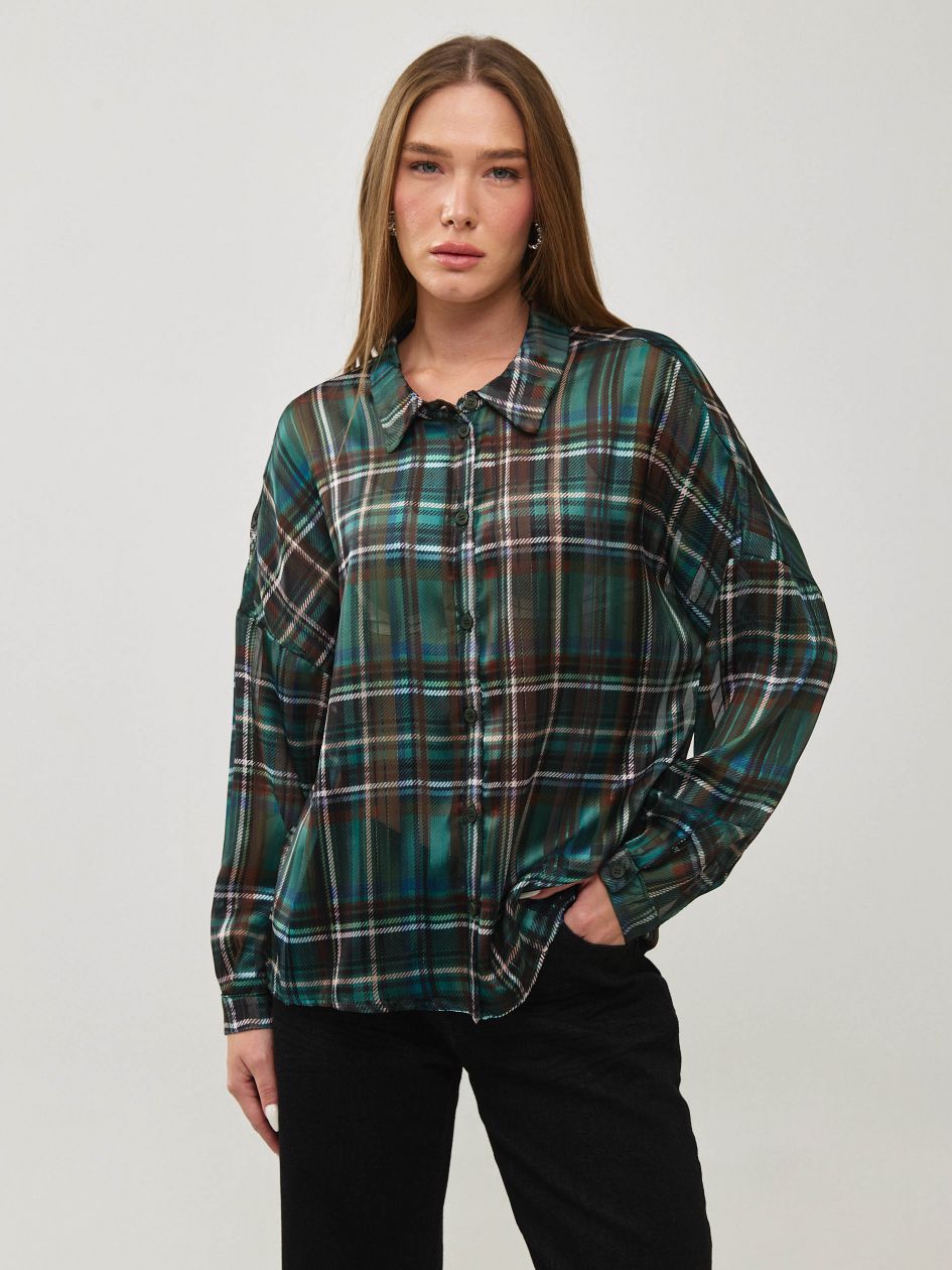 חולצה שיפון מודפס