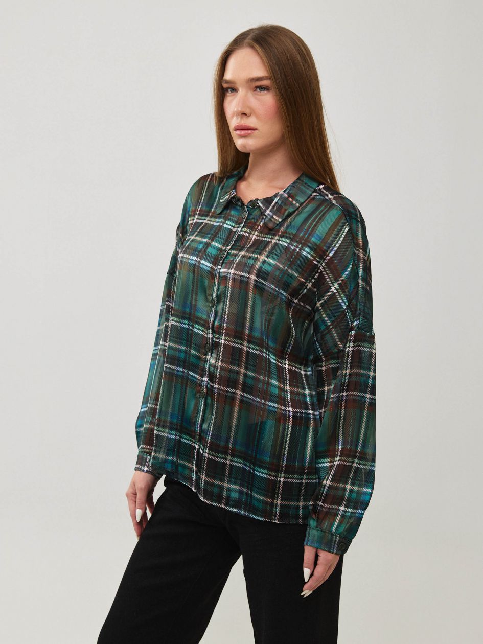 חולצה שיפון מודפס