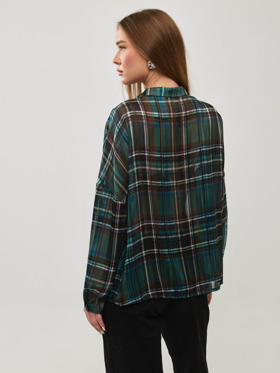 חולצה שיפון מודפס