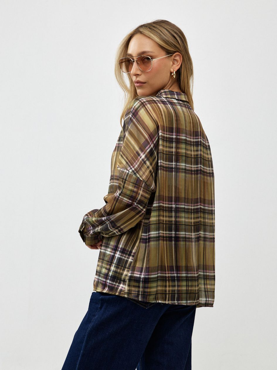 חולצה שיפון מודפס