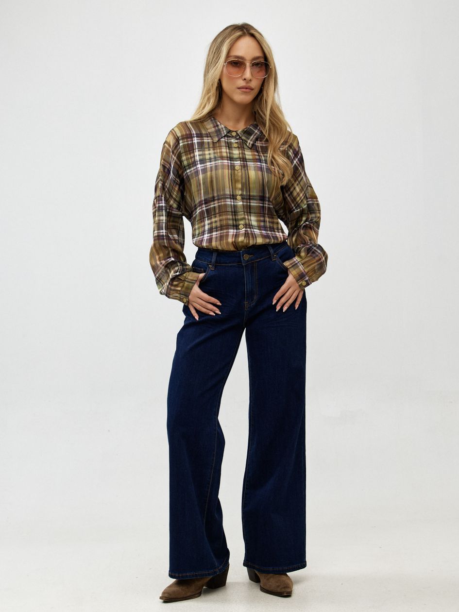 חולצה שיפון מודפס