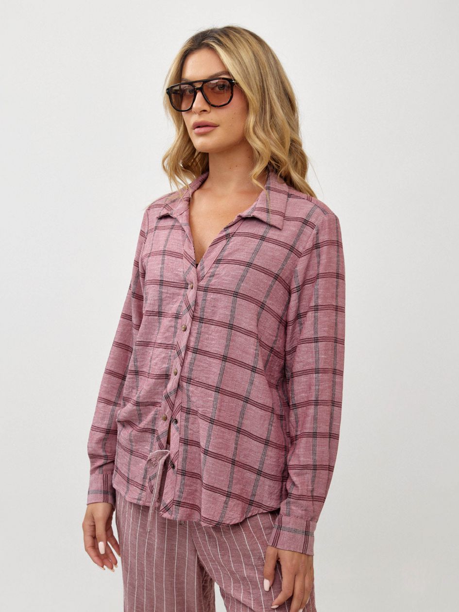 חולצה ג`קט אריג