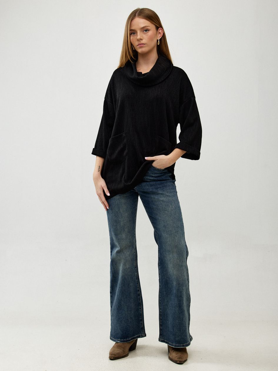 סריג דרפה כיסים