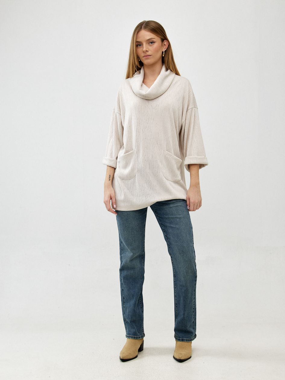 סריג דרפה כיסים