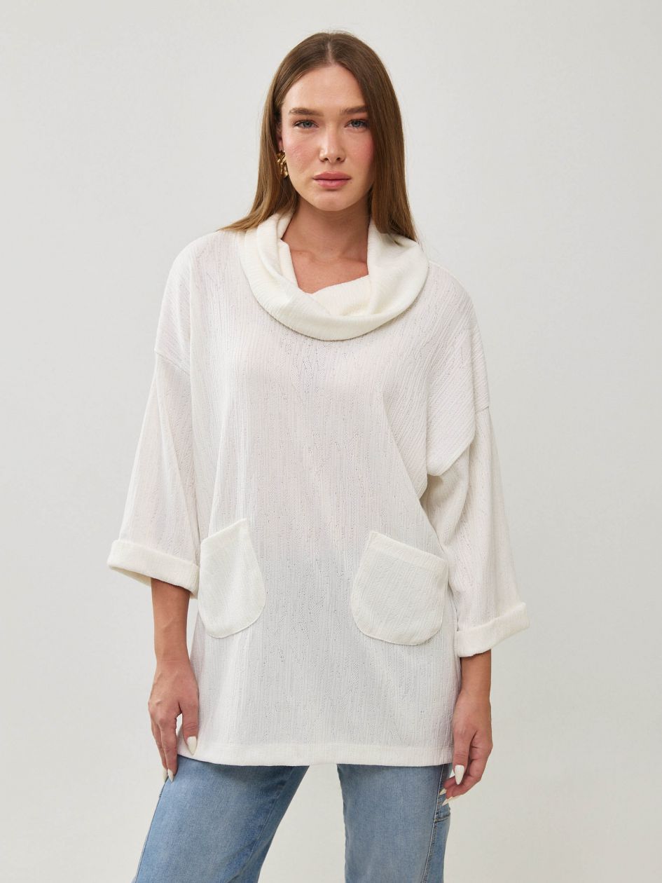 סריג דרפה כיסים