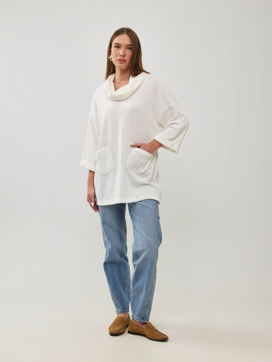 סריג דרפה כיסים