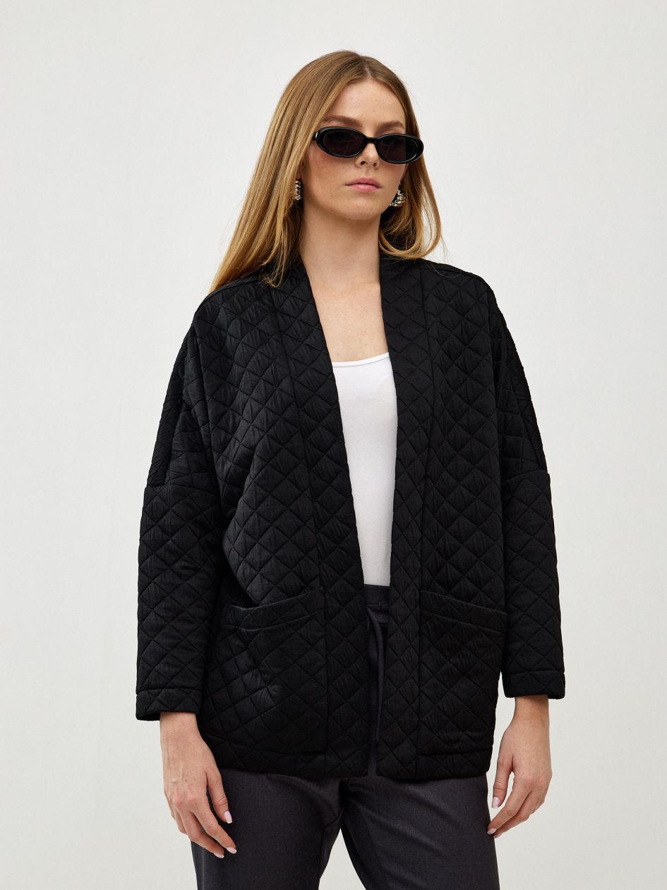 מעיל קווילט משולשים