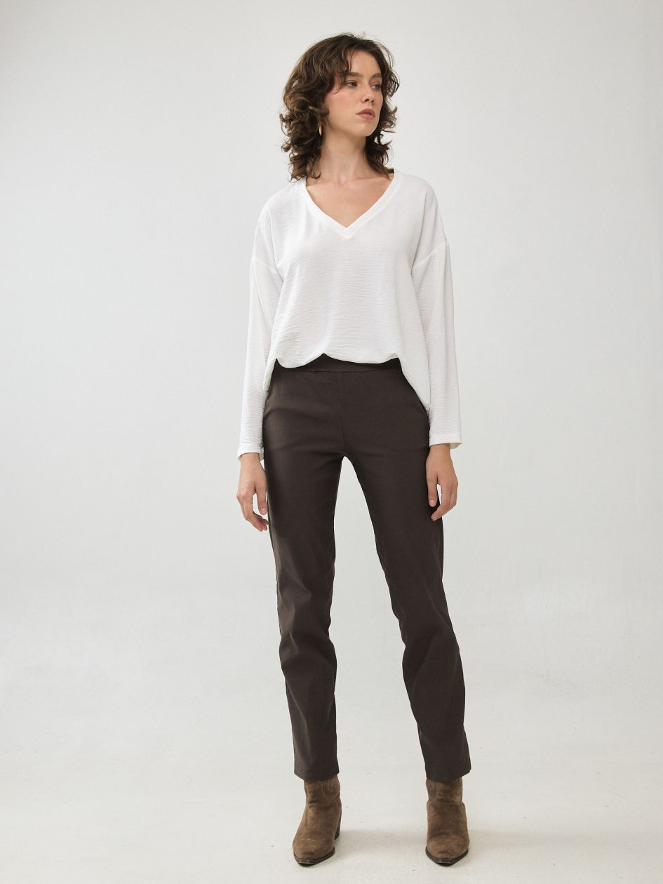 חולצה אריג וי