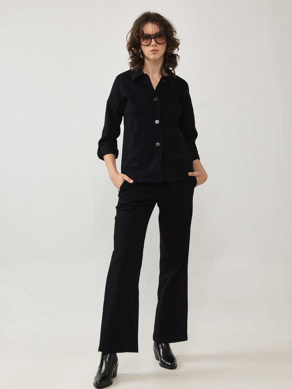 מכנסיים דריל כיסים שרוך