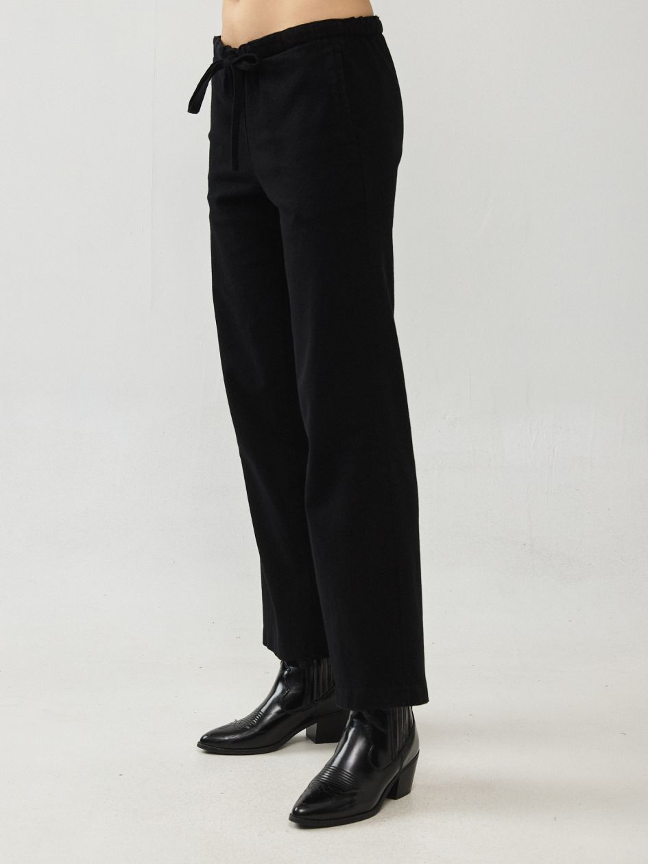 מכנסיים דריל כיסים שרוך