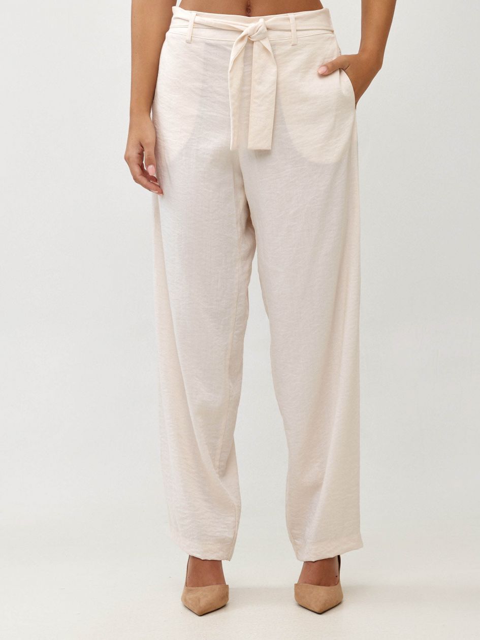 מכנסיים אריג קשירה