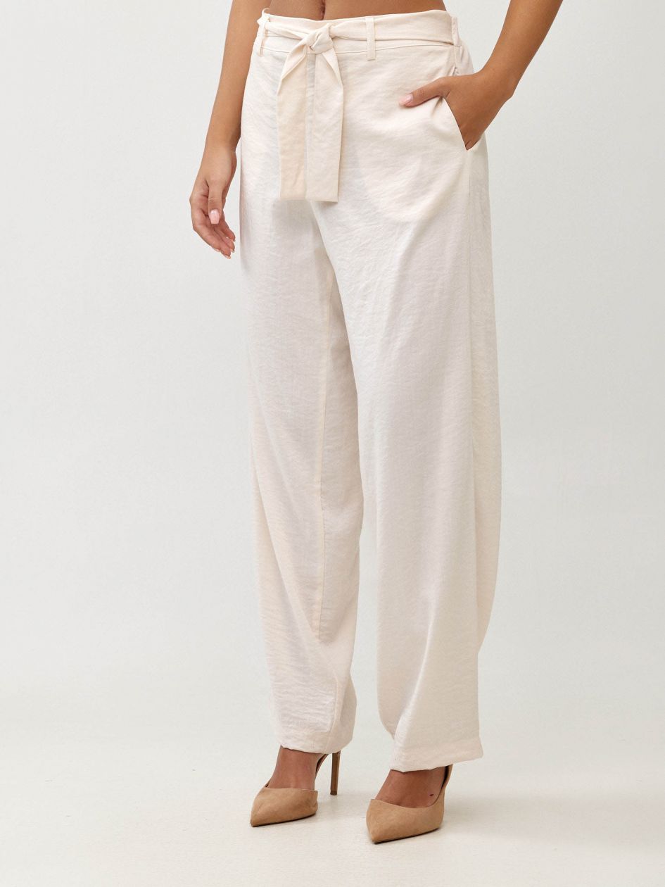 מכנסיים אריג קשירה