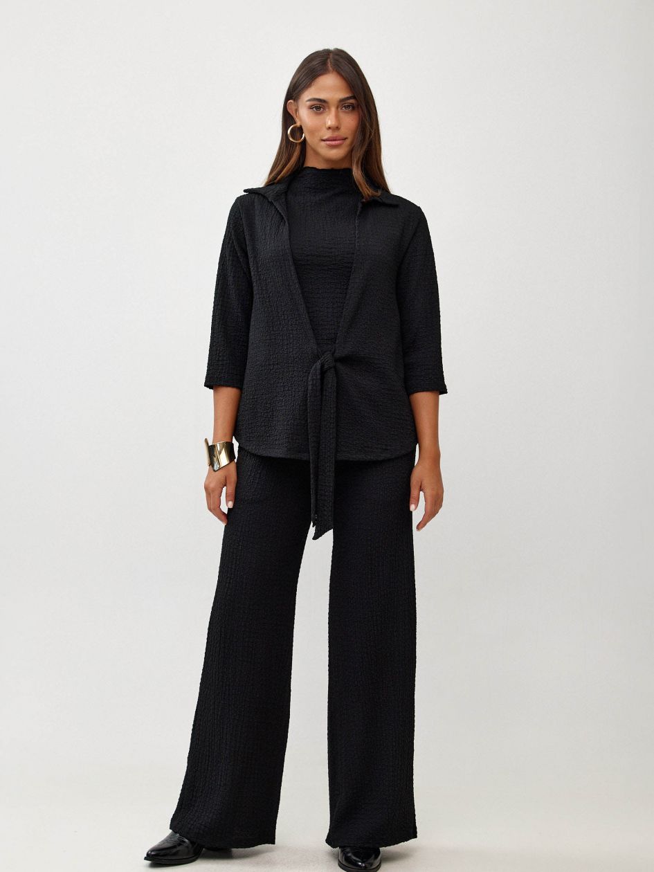 עליונית קשירה שרוול 3/4