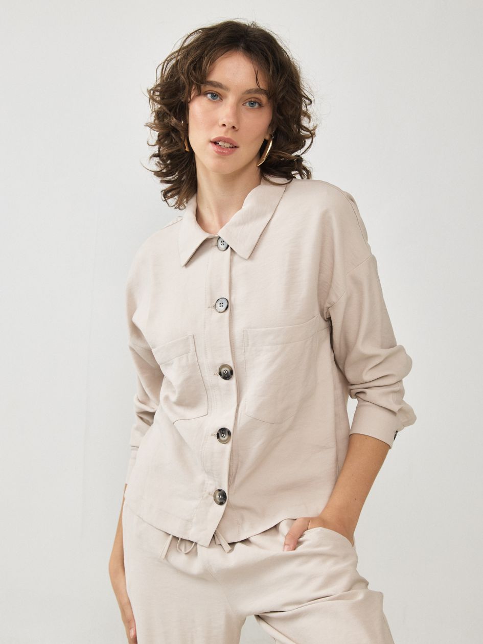 ג`קט שני כיסים