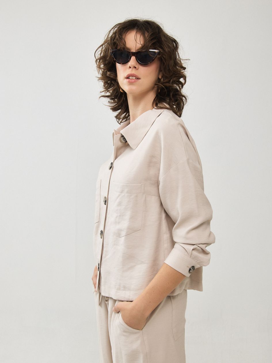 ג`קט שני כיסים