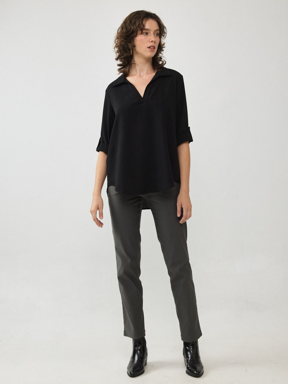 חולצה שרוול קלאפות