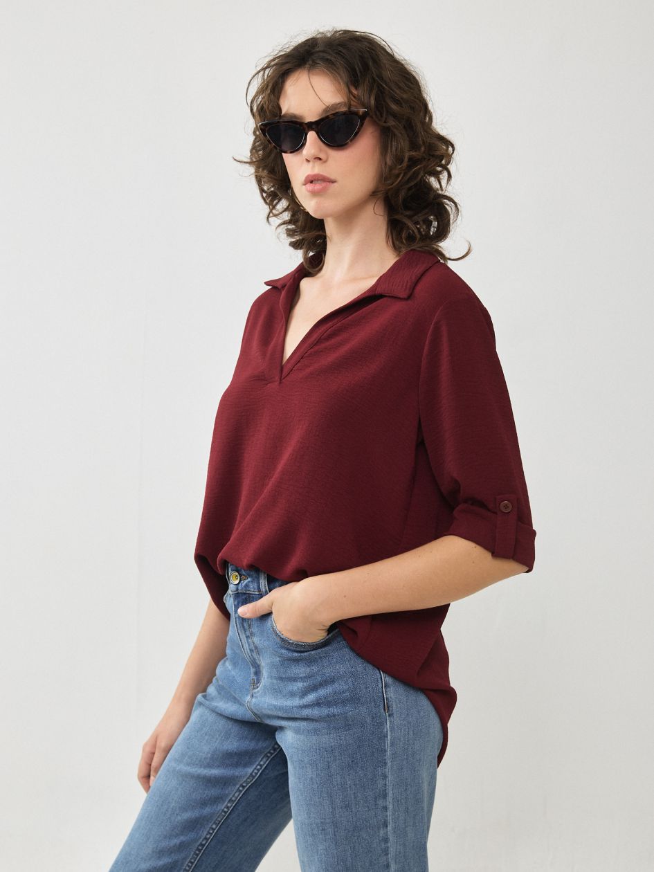 חולצה שרוול קלאפות