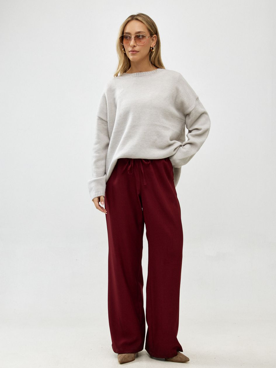 מכנסיים גומי כיסים שרוך