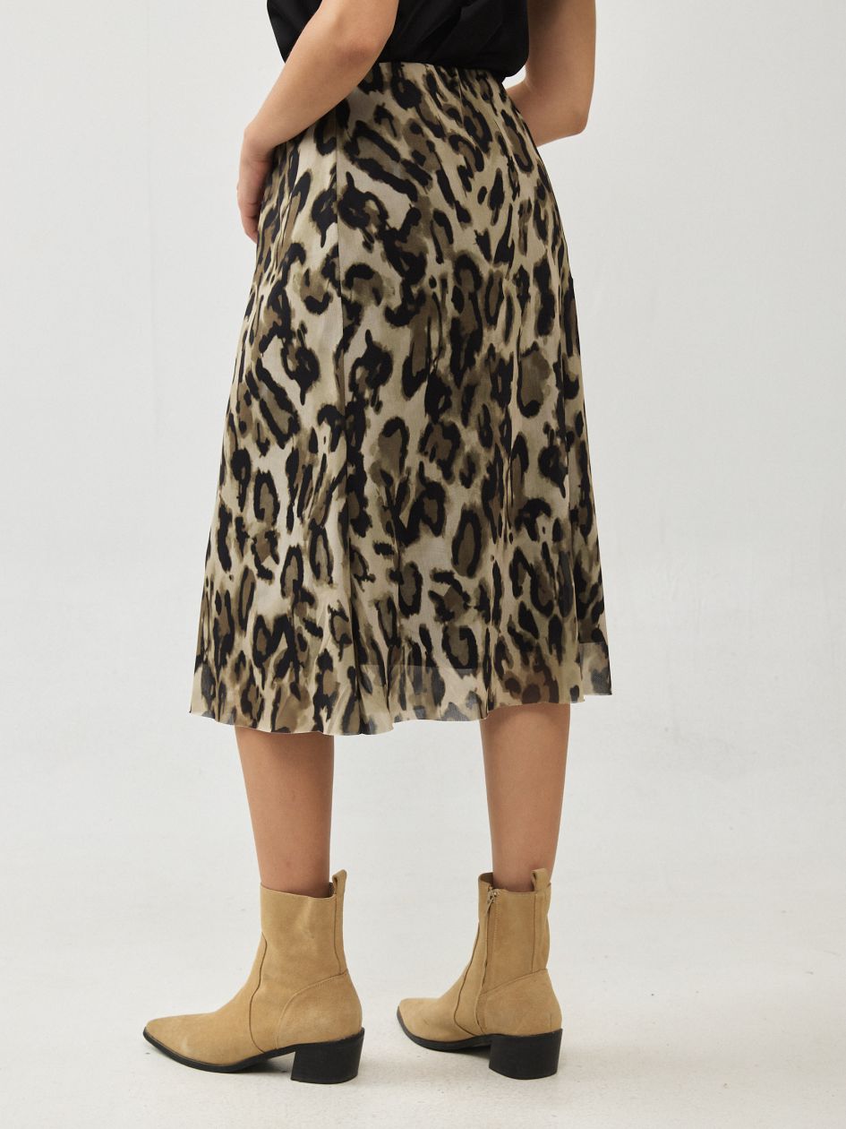 חצאית רזיל מודפס