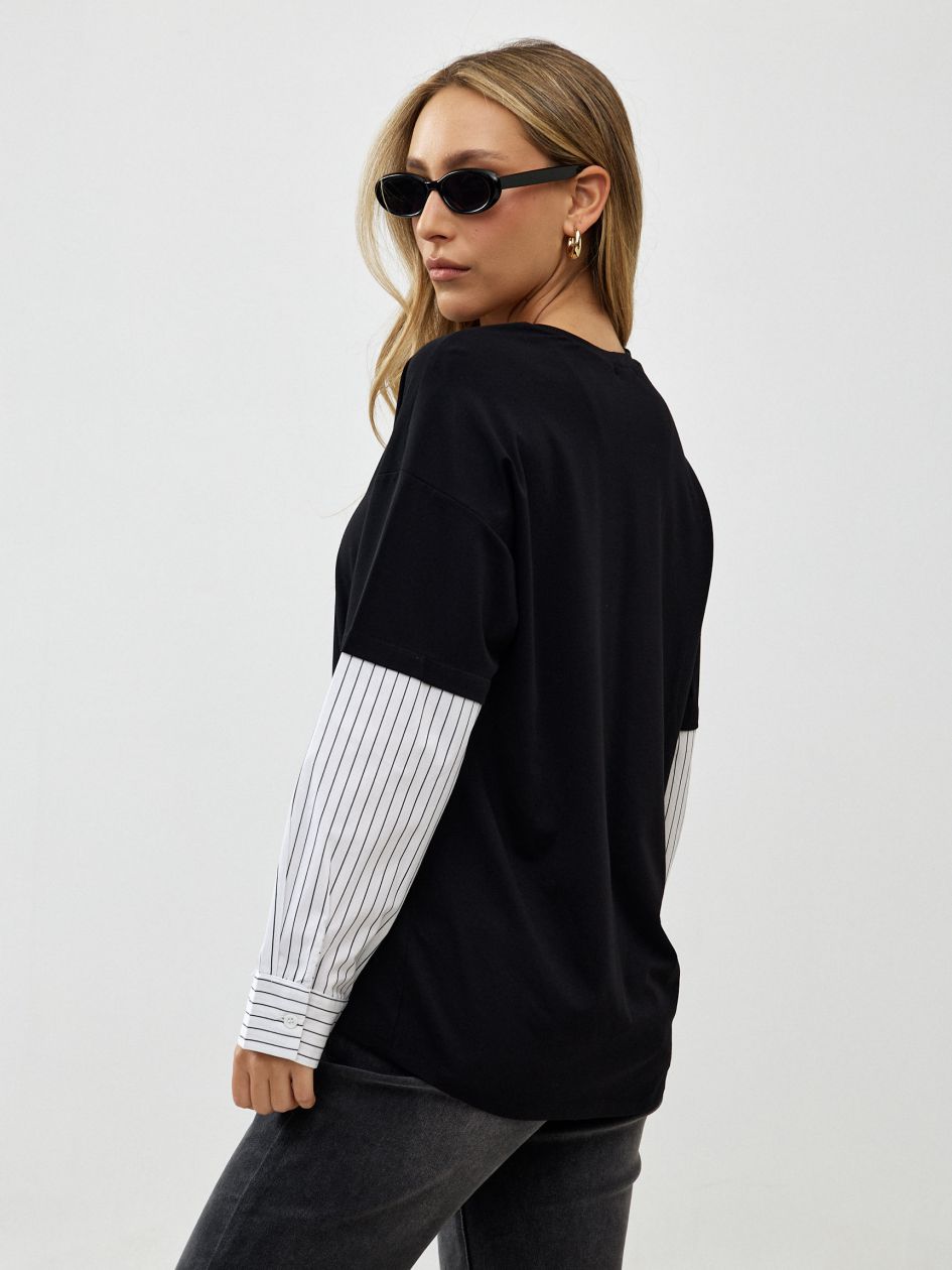 חולצה שילוב פרקל