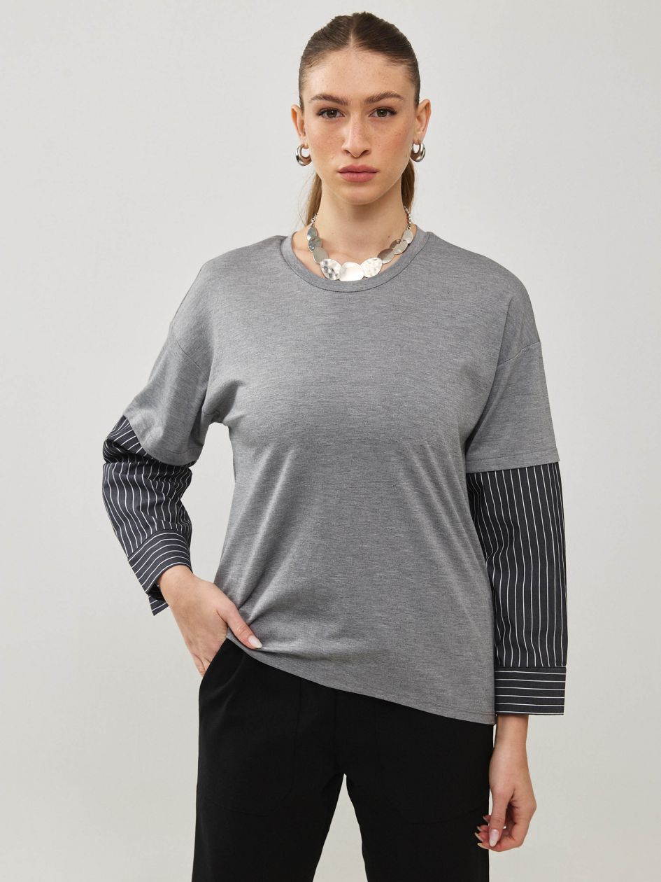 חולצה שילוב פרקל