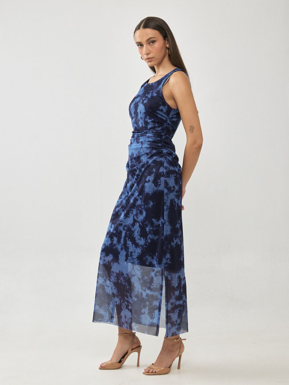 שמלה רזיל מודפס