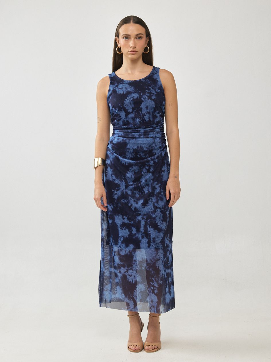 שמלה רזיל מודפס