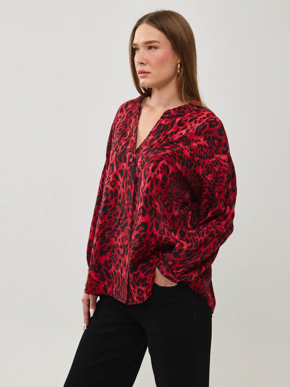 חולצה אריג מודפס