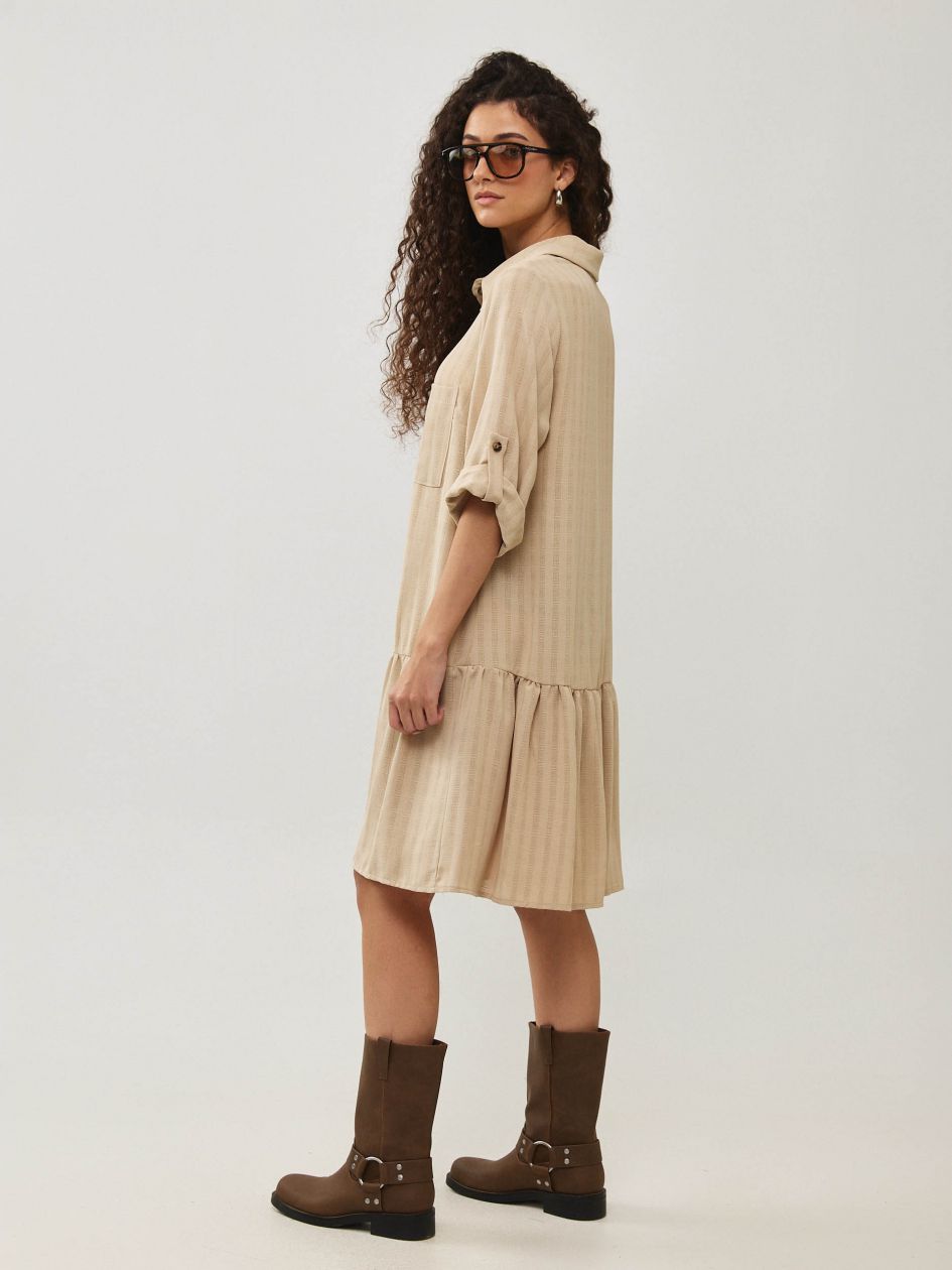 שמלה וולן שינה כיס