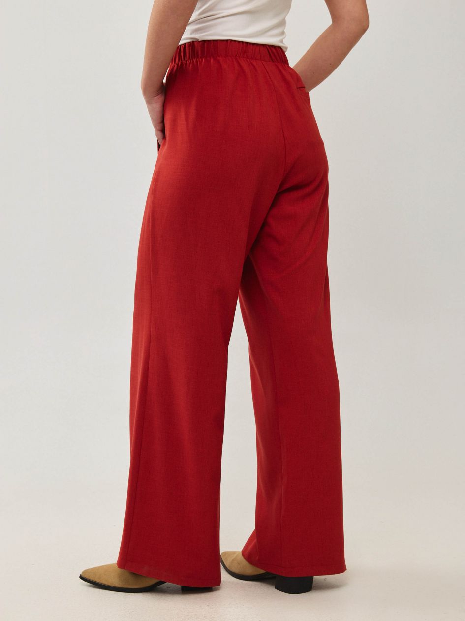 מכנסיים אריג שרוך