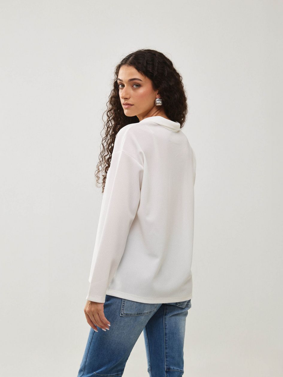 חולצה סריג פיקה