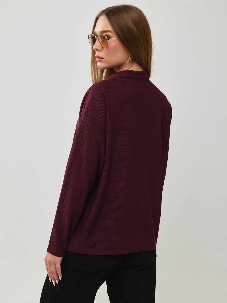 חולצה סריג פיקה