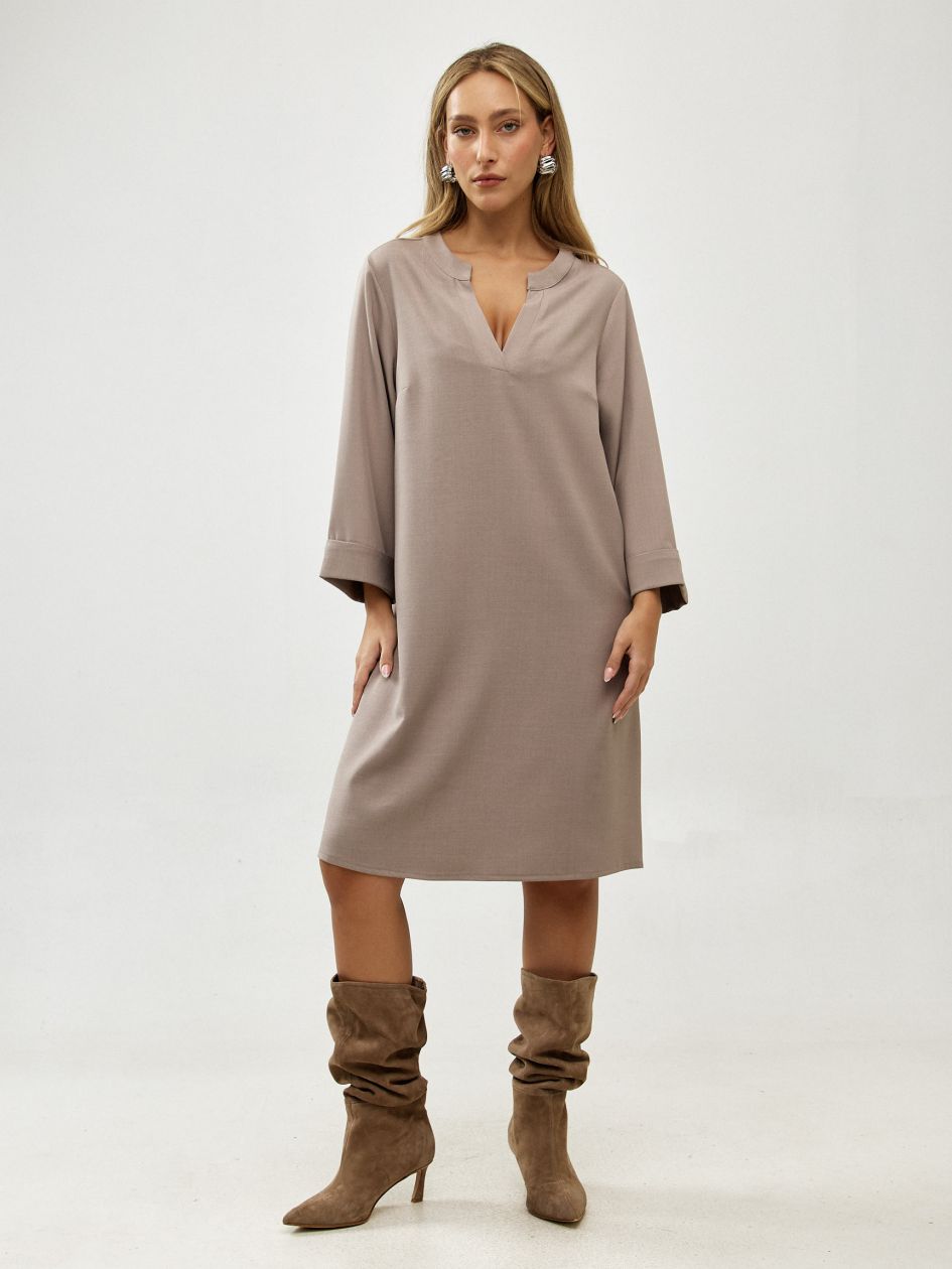 שמלה צווארון סיני