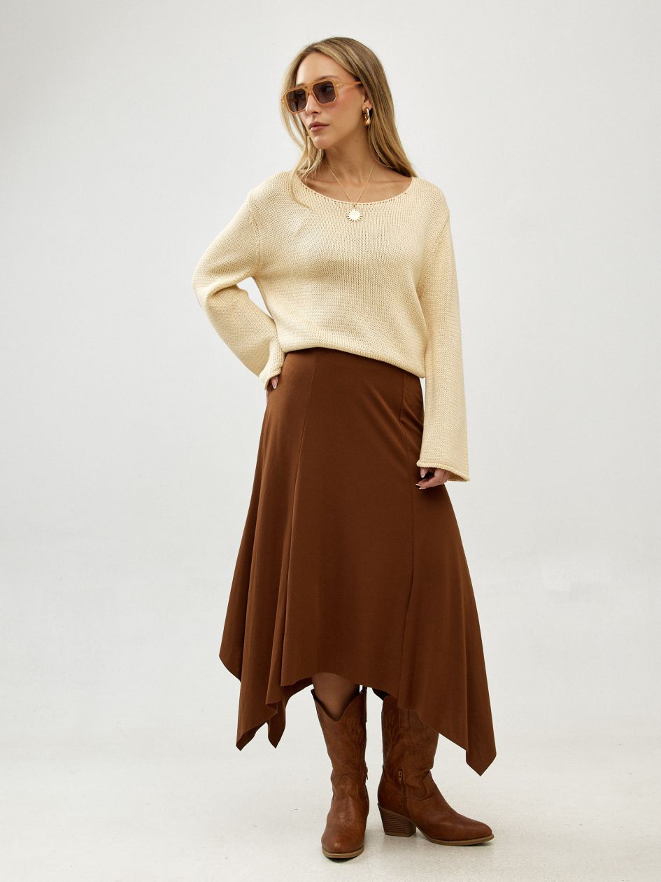 חצאית ג`רסי שליצים