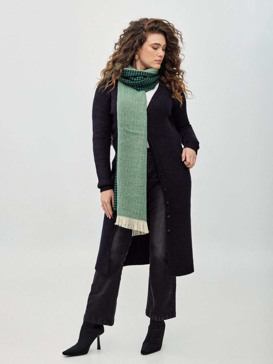 צעיף משבצות