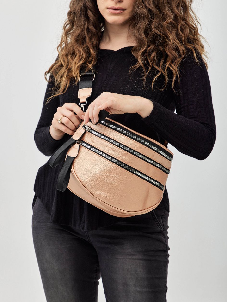 תיק אוכף שלושה רוכסנים