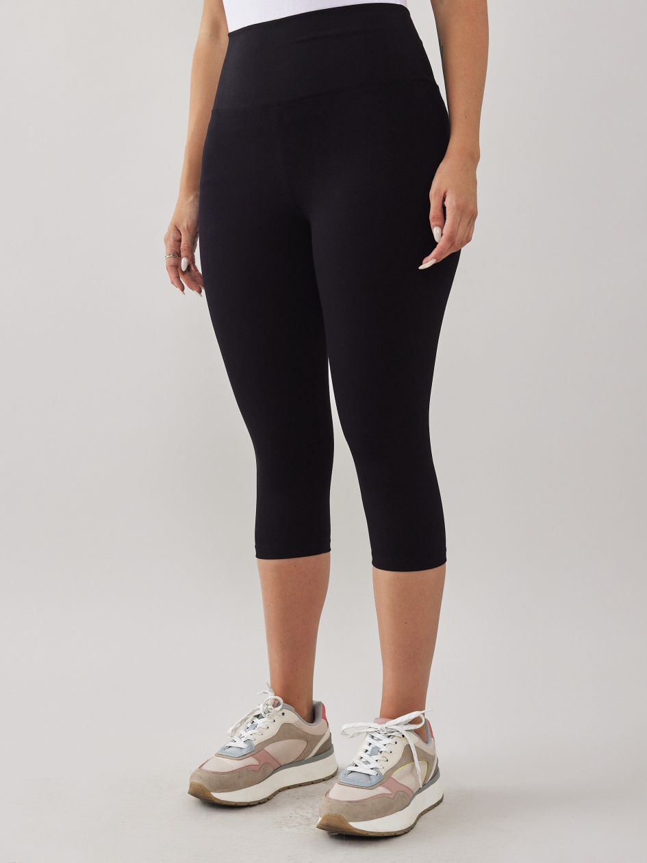 טייטס 3/4 חגורה קיפול