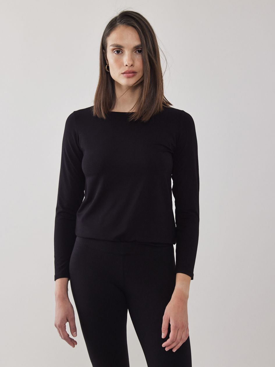 חולצה סירה שרוול ארוך