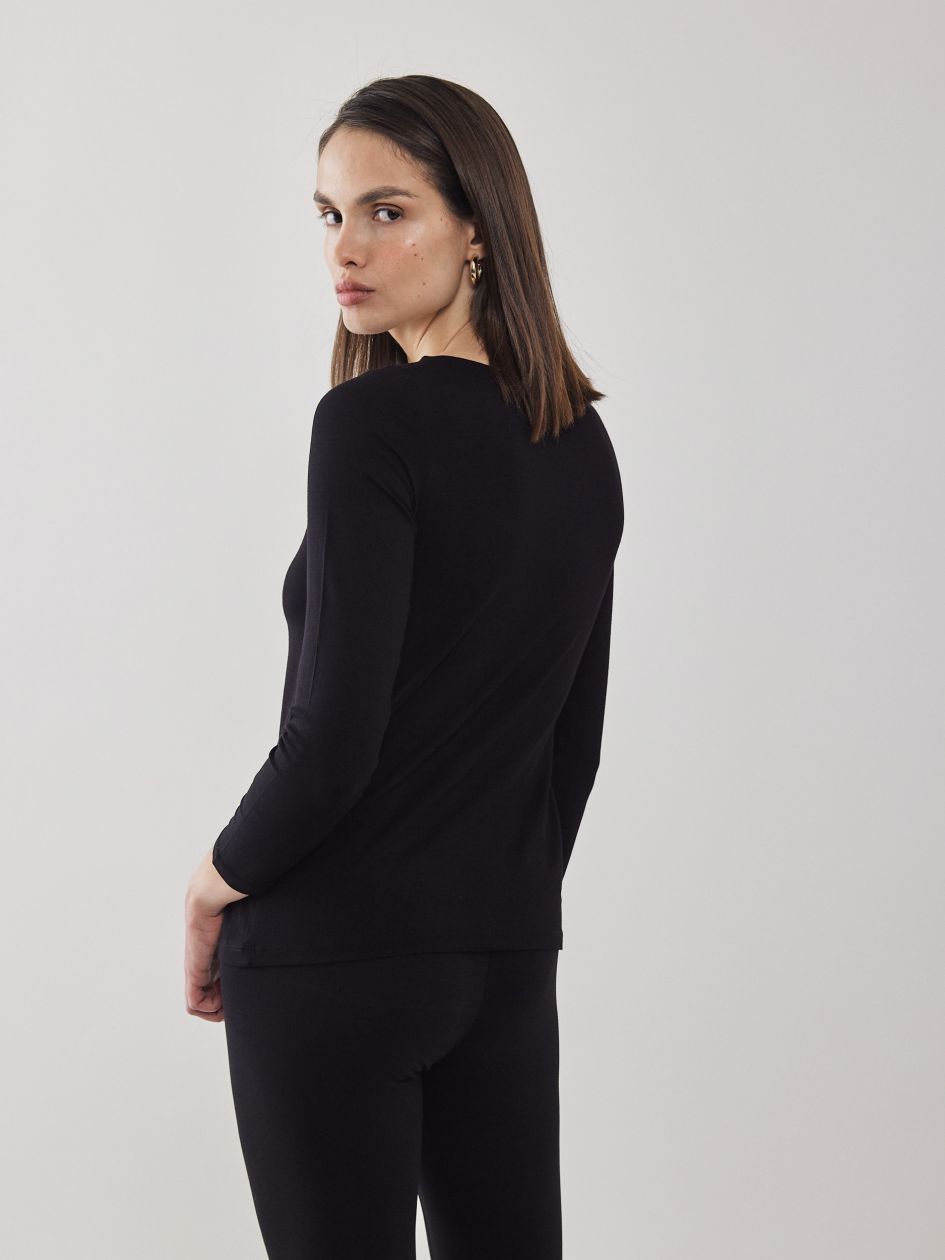 חולצה סירה שרוול ארוך