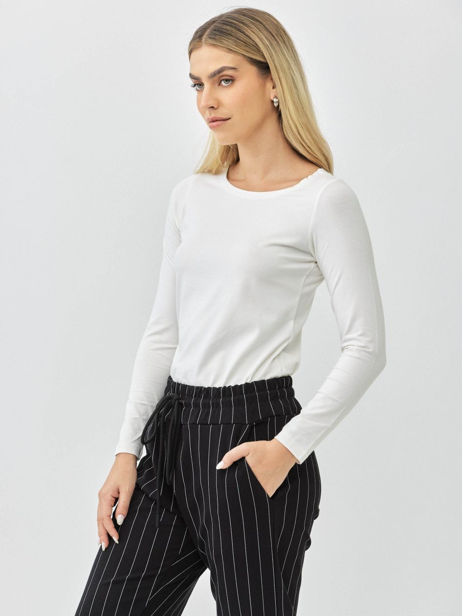 חולצה סירה שרוול ארוך