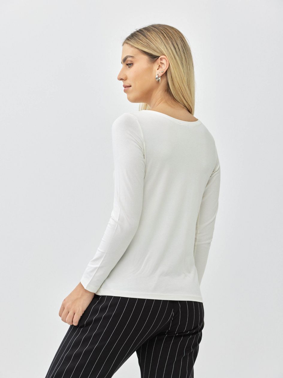 חולצה סירה שרוול ארוך