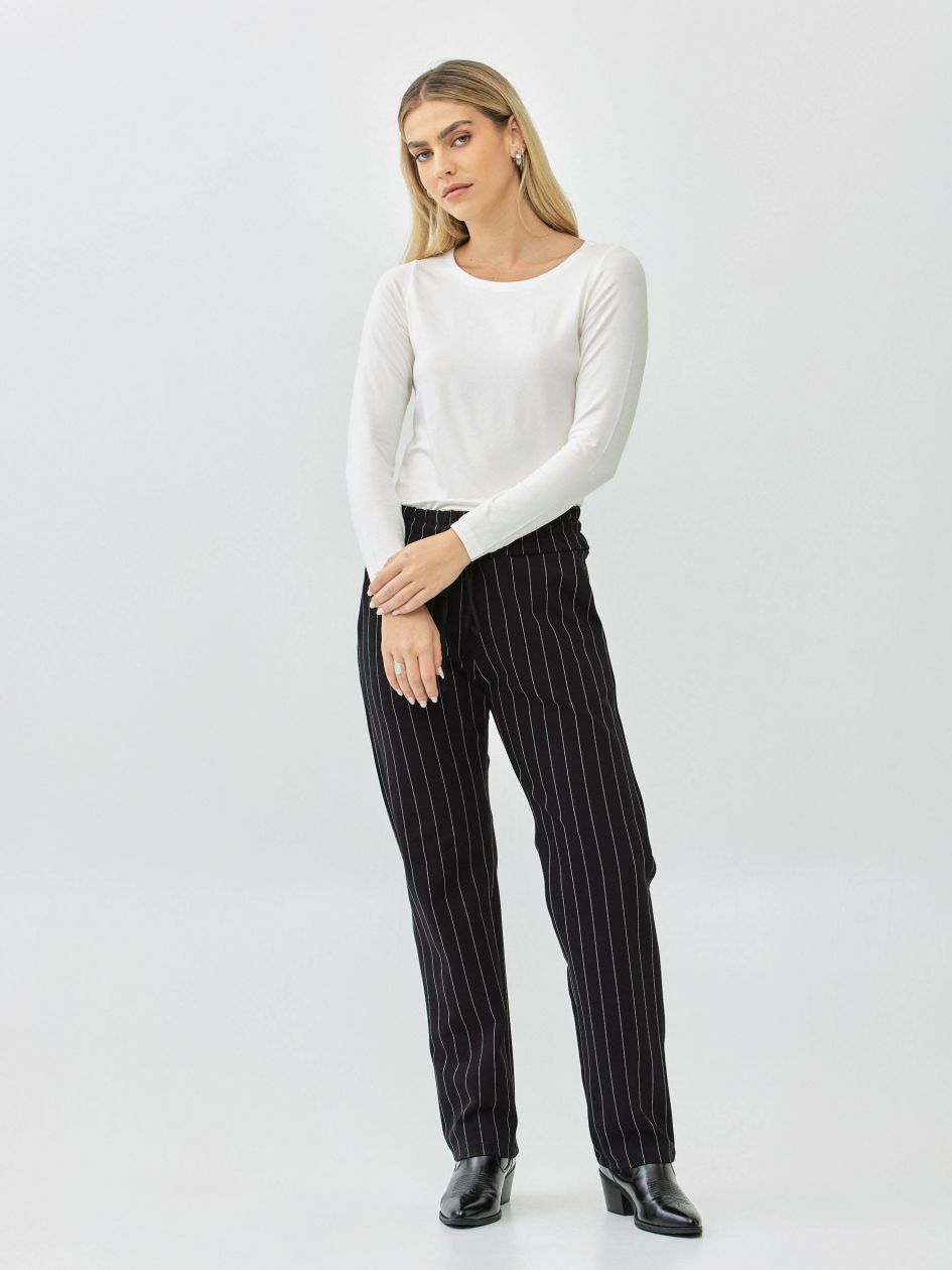 חולצה סירה שרוול ארוך