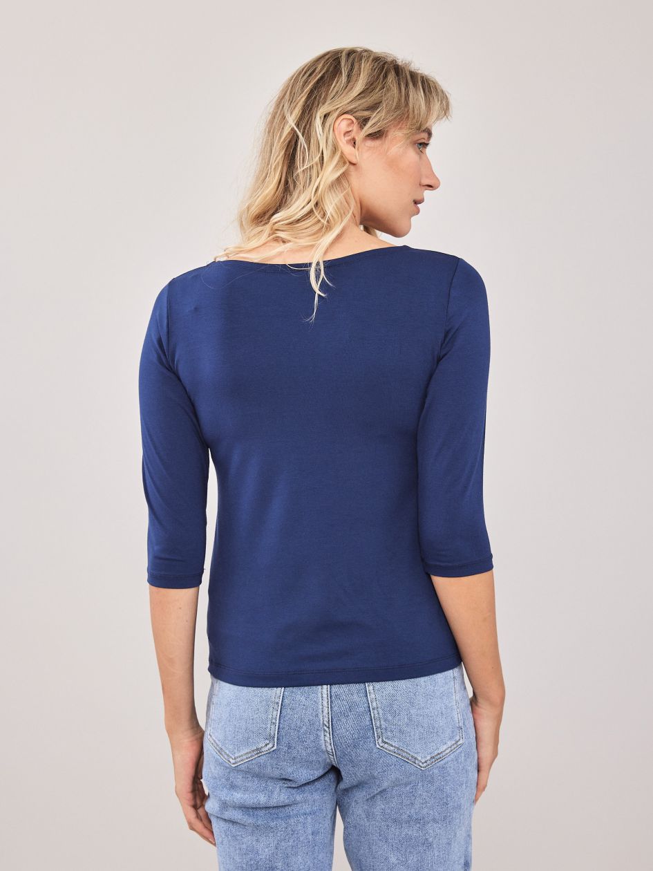 חולצת סירה שרוול 3/4